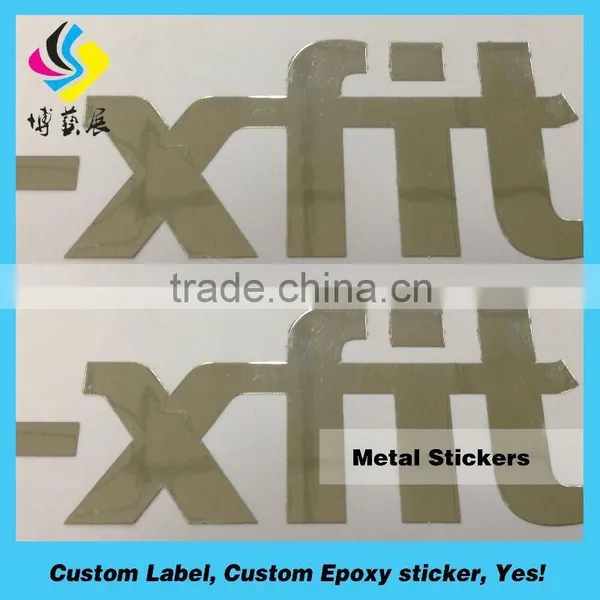 Car Logo and Car Body Sticker Producing 3D Metal Sicker photo-3