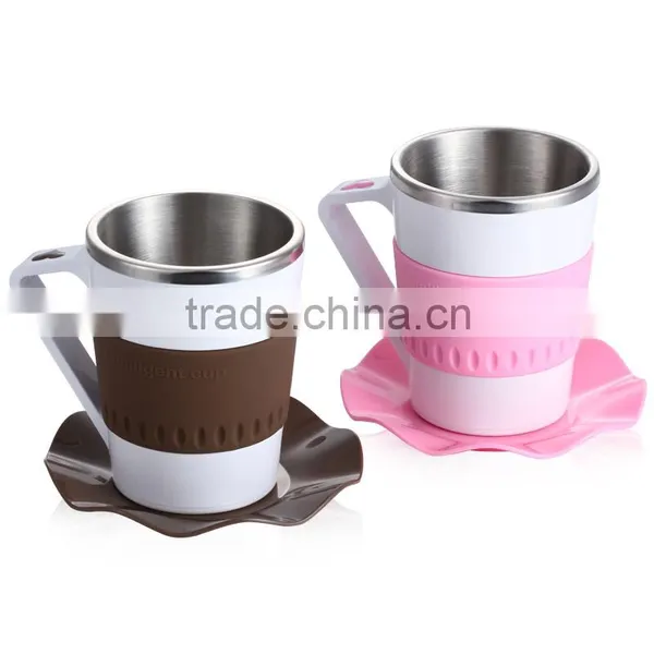 Silicone Coffee Cups, Car Heating Cup, Smart Car Heating Cup photo-4