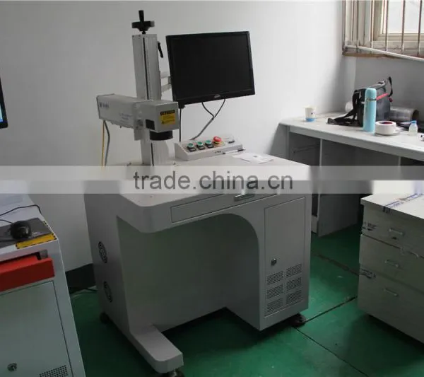 10w/20w Glasses Frame/metal/wire Desktop/portable/mini Optical Fiber Laser Marking Machine Price for Sale photo-3