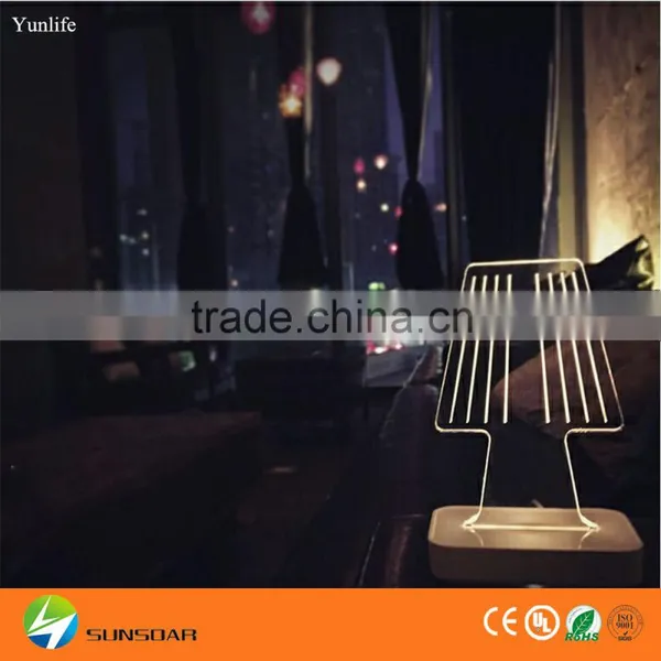 Modern Acrylic 3D Lamp Lighting LED Table Lamps For Bedroom