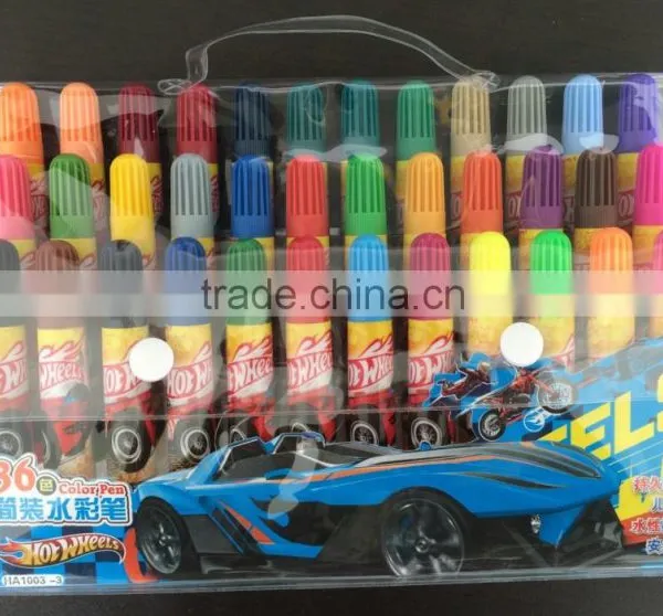 Wholesale Color Pen for School/set Packaging and Mart Marker Type Color Marker
