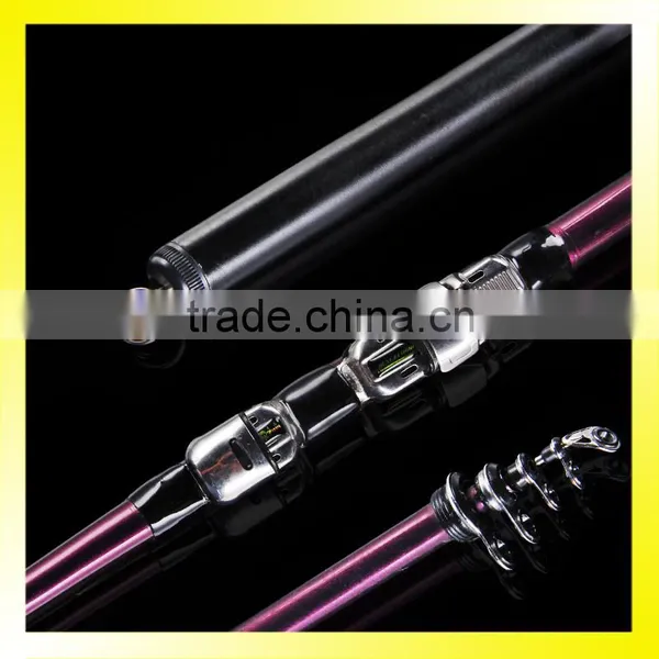 Telescopic Glass Rod Fiberglass Spinning Fishing Pole ISO Fishing Rod photo-5