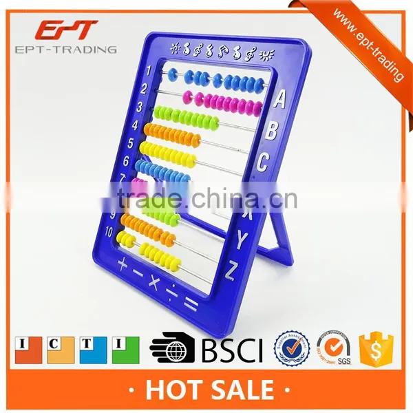 Top Quality Plastic Educational School Stationery Abacus Toys