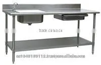 Solid Dish Table