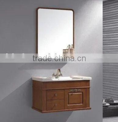 Supply Solid Wood Bathroom Cabinet,sanitary Ware