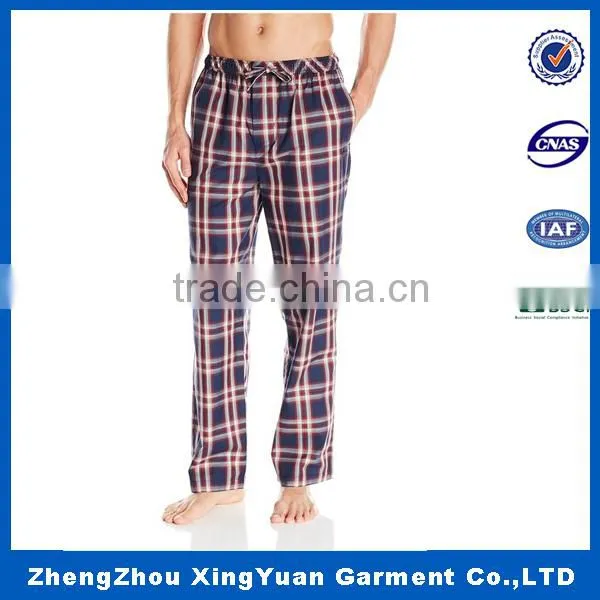 New Arrival Mens Cotton Pajama Top & Plaid Cotton Mens Pajama photo-2