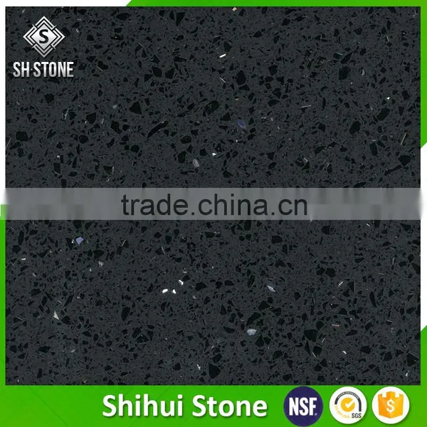 Grey Sparkle Quartz Countertop, Composite Quartz Countertop photo-4