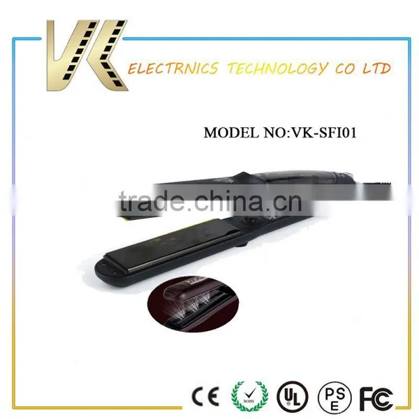 Best Selling PTC Heater Type and Tourmaline Ceramic Material Hair Straightener Steam photo-2