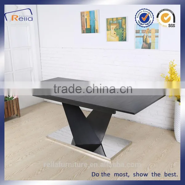 Luxury Wood Extending Dining Tables With New Design Room Furniture photo-5