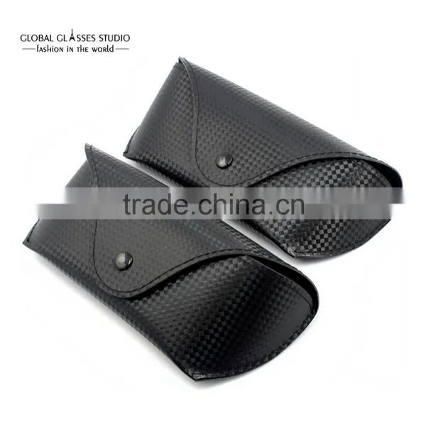 Sunglasses Case Durable PU Leather Glasses Case Eyeglasses Storage Holder Box Bag Black 170*70*40mm Case003 photo-5