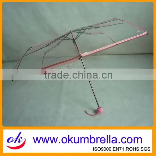 Straight Transparent Cheap Umbrella From China Umbrella Supplier photo-4