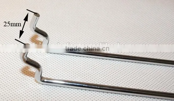 Metal /Iron Euro Pegboard Display Hook photo-3