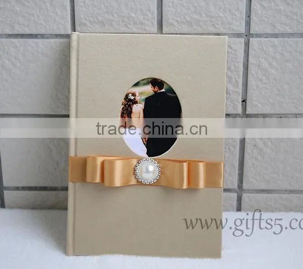 Gorgeous Wedding Guest Book in Handmade photo-3