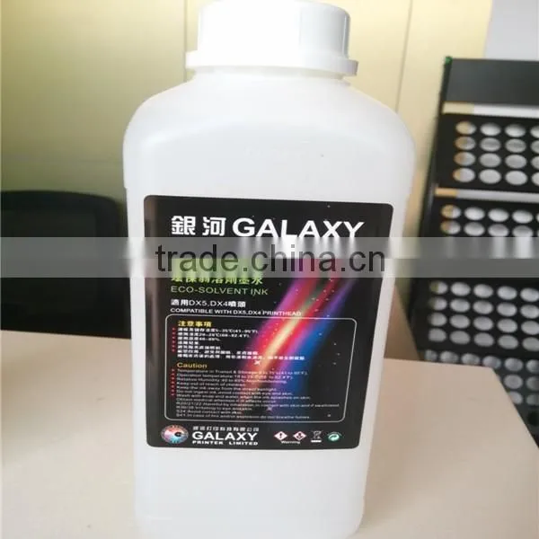 Excellent Quality Environment Friendly Galaxy Eco Solvent Ink for Dx5 photo-4