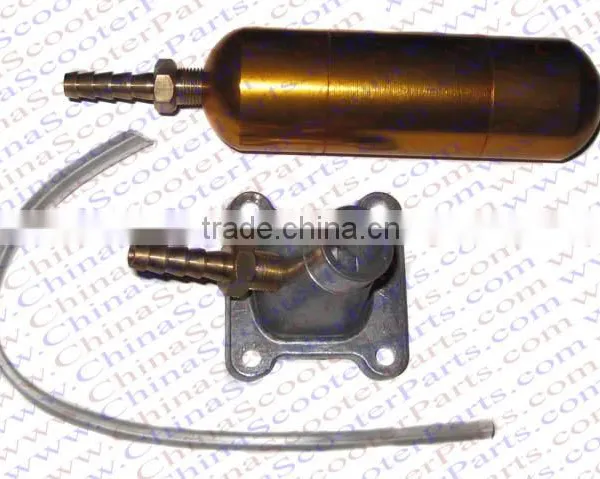 Performance 15MM CNC Intake Manifold and Accelerator 47CC 49CC Mini Moto ATV Quad Dirt Pit Pocket bike Parts Golden