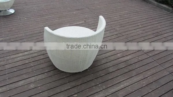 6Pcs Garden Bullet Shape Stackable Sofa Set Space-saving Sofa Furniture photo-4