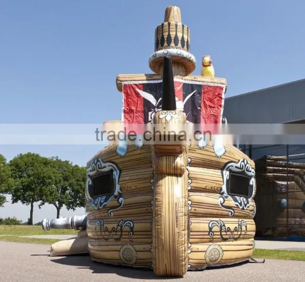 Inflatable Dry Slide 4 Fun, Full Printing Big Inflatable Slides photo-4