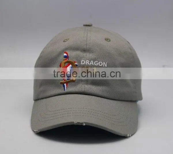 Custom Vintage Distressed Cap Hats photo-2