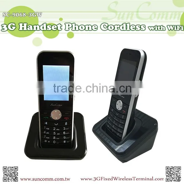 SC-9068-3GW Factory Price 2 SIP Account 3G Phone With VoiP Over 3G Networking photo-6