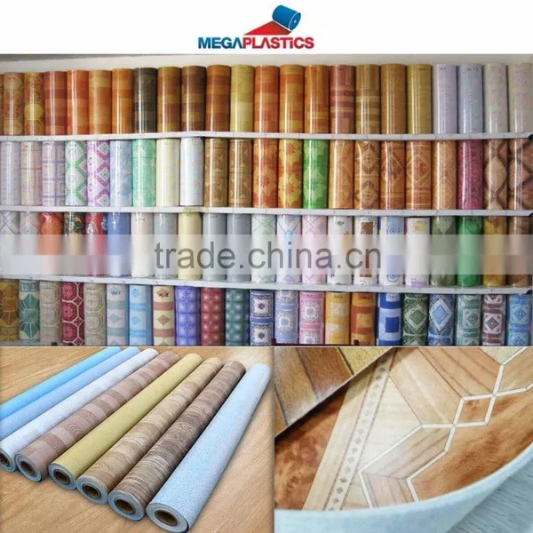 Laminate Flooring Roll With Various Designs & Colors photo-6