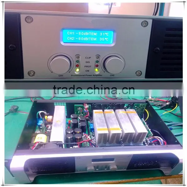 LCD Series Powavesound Sound Power Amplifier Professional Sound System Power Amplifier photo-6