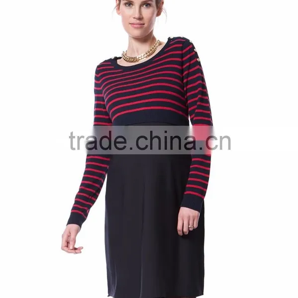 Outdoor Maternity Nursing Clothes for Breastfeeding With Long Sleeves photo-2