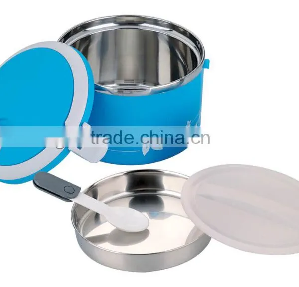 HGL-9610B STAINLESS STEEL LUNCH BOX TIFFIN CARRIER,1/2/3 TIERS,GREEN MADE IN CHINA