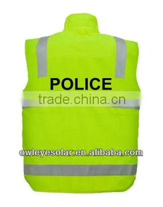 Reversible Safety Jacket/safety Reflective Red Jacket/green Safety Reflective Jacket photo-2