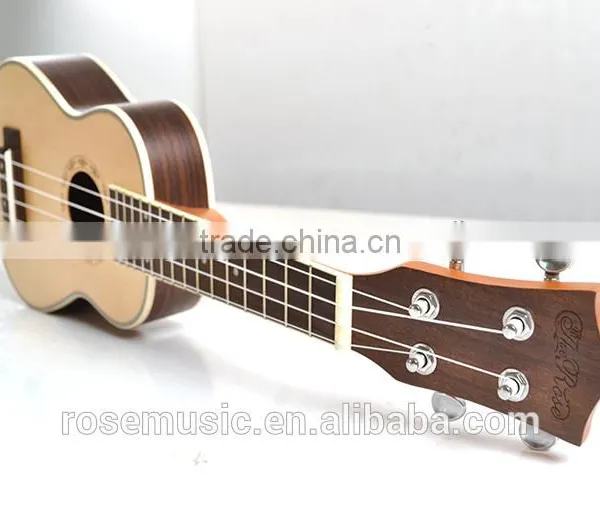 China Cheap High Quality 21" Ukuele Wholesale Wooden UKuele photo-2