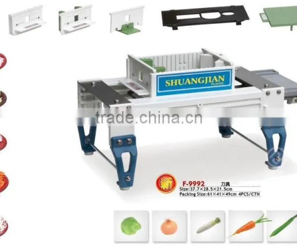 Green Plastic Cutting Tool for Cutting Food and Fruit photo-4