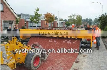 Block Paver SY A1-6000 Shengya Brand Automatic Tiger Stone Machine Block Paver for Concrete Block photo-4