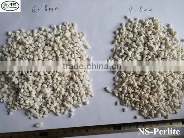 Hydroponic Expanded Perlite 1-3mm 2-4mm 3-6mm 4-8mm Etc