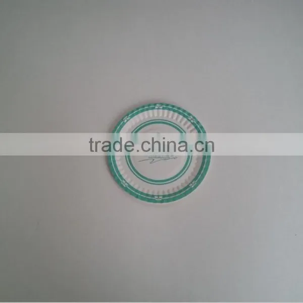 White Printed Paper Plate photo-4