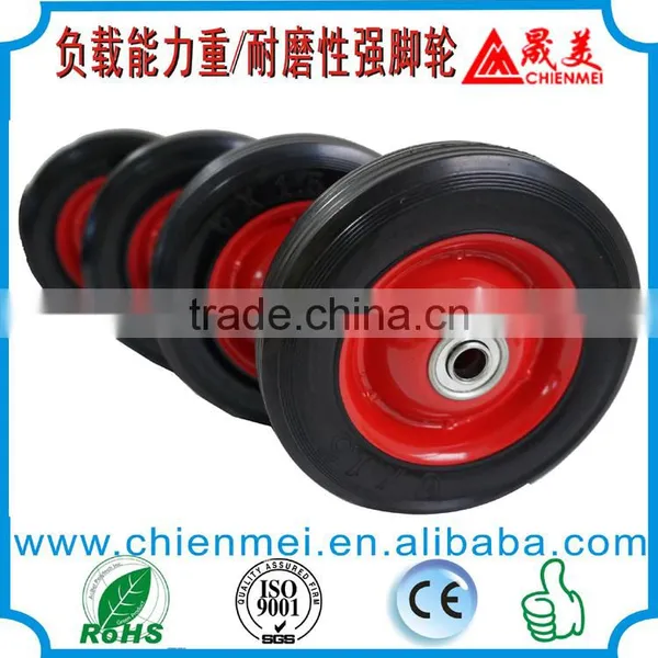 7"X1.5"Diamond Pattern Rubber Wheels/Ruled Rubber Wheels photo-5