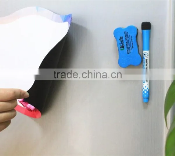 New Arrival Fridge Magnetic Writing Board Custom Magnetic White Board Magentic Drawing Board Stick on Fridge photo-6