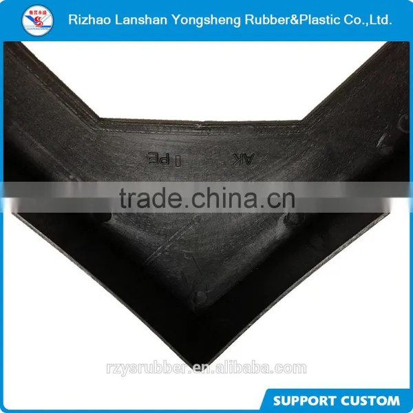Carton Big Plastic PE Corner Protector Logo Printed for EU Market photo-3