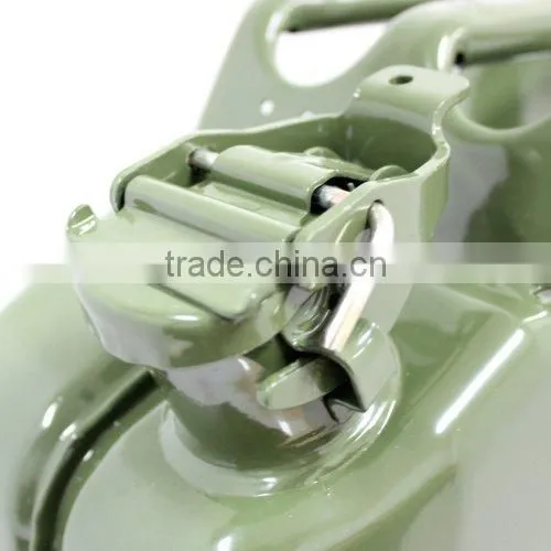 High Quality Jerry MILITARY Can 20L Metal Green For FUEL OIL WATER PETROL DIESEL photo-3