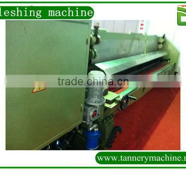Tannery Machine Goat and Sheep Skin 1500mm Leather Fleshing Machine photo-3