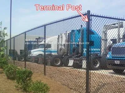 Commercial Chain Link Fence Post photo-2