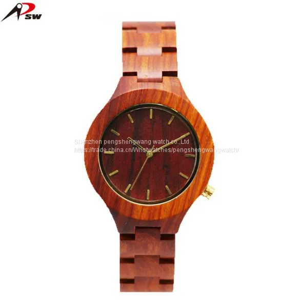 Best Price Hand Made Vogue Wood Watches Ladies Quality Watch