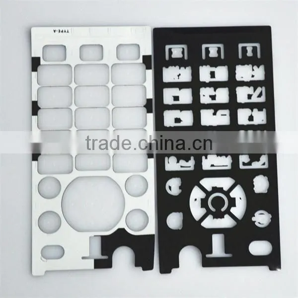 Eco-friendly Silicone Overmold Waterproof PET Sheet Mobile Phone Keypad photo-2