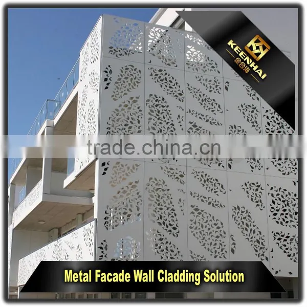 Mill Finish Perporated Stainless Steel Sheet Decor Exterior Wall Panel photo-4