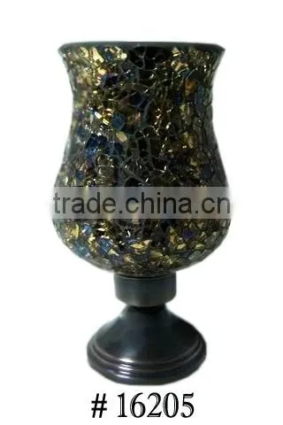 For Royal Wedding Decoration Brass Hurricane Candle Holder photo-4