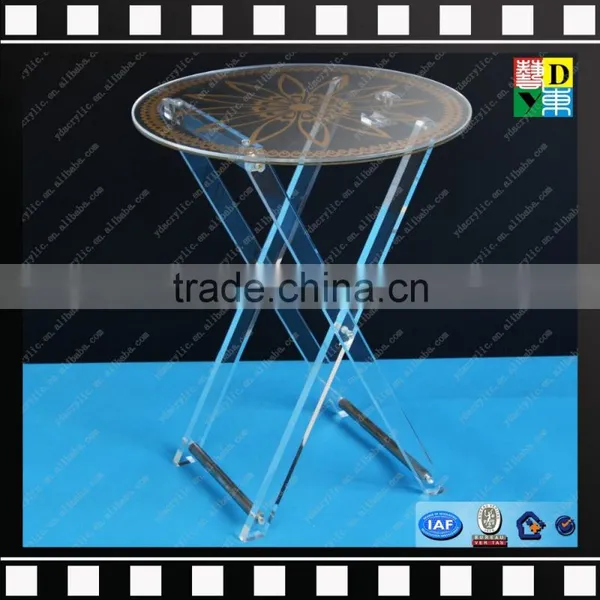 Wholesale Antique Design Acrylic,plexi,PMMA Samll Laptop Table/portable Stand Table for Laptop photo-5