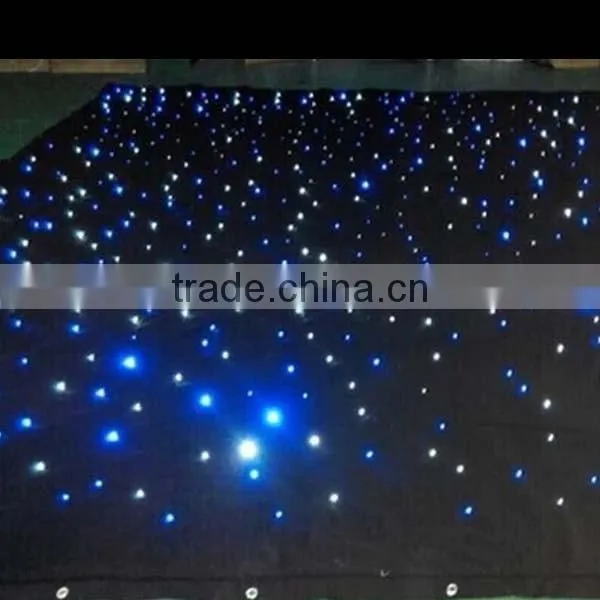 20cm Led Video Black Fireproof Cloth Curtain photo-2