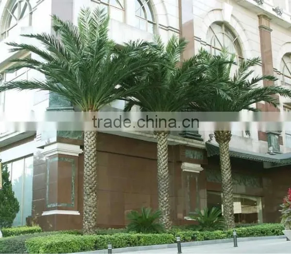 Home Garden Edging Decorative 5ft to 16ft Height Outdoor Artificial Green Plastic Palm Trees EDS06 0820 photo-5