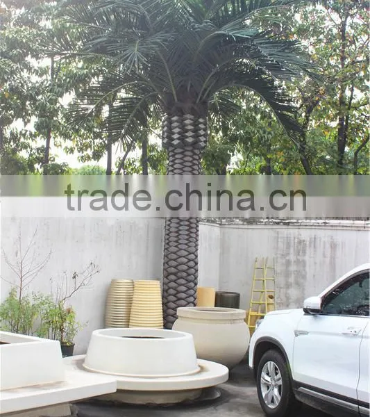 Home Garden Decoration 100cm to 1000cm Height Artificial Indoor Live Plastic Ficus Red With Green Palm Tree EZLS05 1006 photo-5