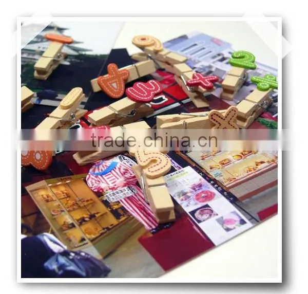 Wooden Digital Memo Clip Holder photo-3