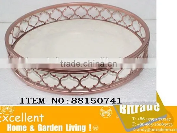 Metal Mirror Serving Tray photo-3
