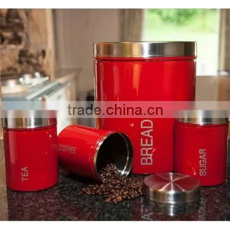 Round Metal Biscuit Jar photo-3
